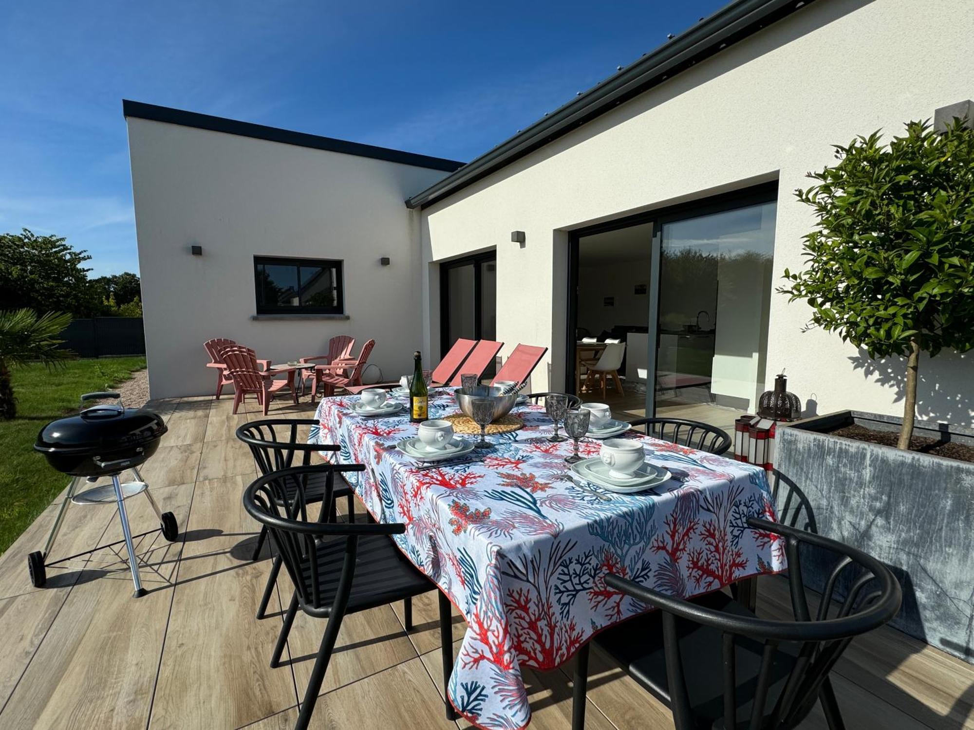 Maison Neuve 4 Etoiles Plain-Pied Proche De La Mer Plurien Kültér fotó