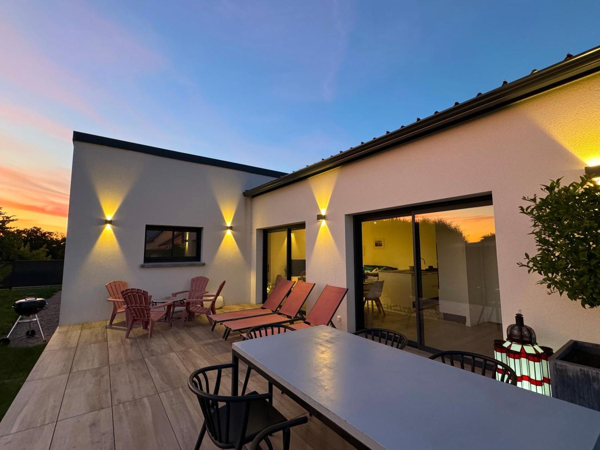 Maison Neuve 4 Etoiles Plain-Pied Proche De La Mer Plurien Kültér fotó